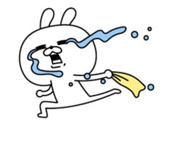 Rabbit expression is too rich(Animation) sticker #11769770