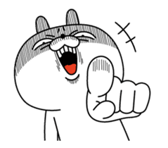 Rabbit expression is too rich(Animation) sticker #11769772