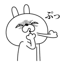 Rabbit expression is too rich(Animation) sticker #11769773