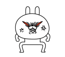 Rabbit expression is too rich(Animation) sticker #11769776