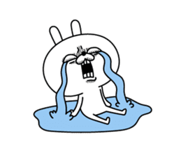 Rabbit expression is too rich(Animation) sticker #11769781