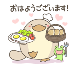 Together with the platypus sticker #11769863