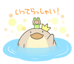 Together with the platypus sticker #11769877