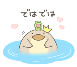 Together with the platypus sticker #11769884