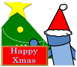 Cute two characters sticker #11770125