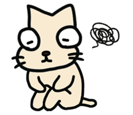 maybe cat !! sticker #11770580