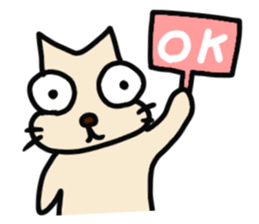 maybe cat !! sticker #11770591