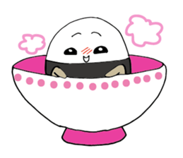 Tawara onigiri-kun sticker #11771126