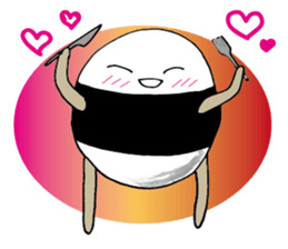 Tawara onigiri-kun sticker #11771128