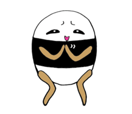 Tawara onigiri-kun sticker #11771131