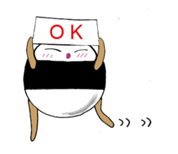 Tawara onigiri-kun sticker #11771132