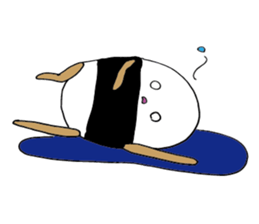 Tawara onigiri-kun sticker #11771162