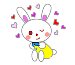 Maya White Rabbit sticker #11771889