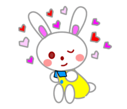 Maya White Rabbit sticker #11771889