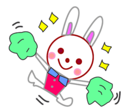 Maya White Rabbit sticker #11771892