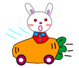 Maya White Rabbit sticker #11771893