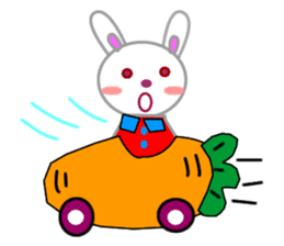 Maya White Rabbit sticker #11771893