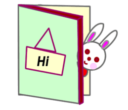 Maya White Rabbit sticker #11771894