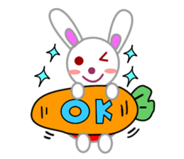 Maya White Rabbit sticker #11771896