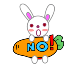 Maya White Rabbit sticker #11771897