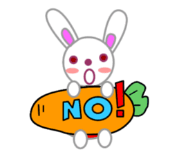 Maya White Rabbit sticker #11771897