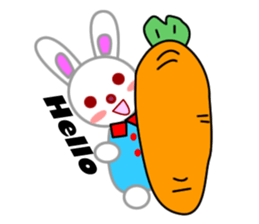 Maya White Rabbit sticker #11771898