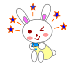 Maya White Rabbit sticker #11771902