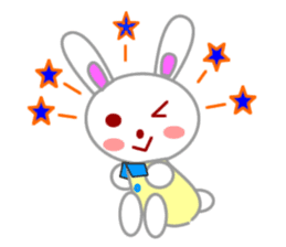 Maya White Rabbit sticker #11771902