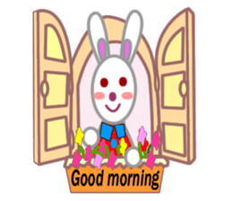 Maya White Rabbit sticker #11771904
