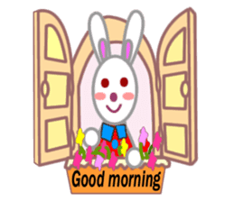 Maya White Rabbit sticker #11771904