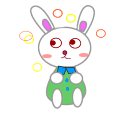 Maya White Rabbit sticker #11771905