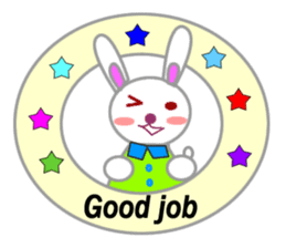 Maya White Rabbit sticker #11771906