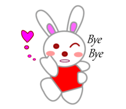 Maya White Rabbit sticker #11771908