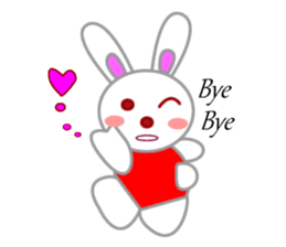 Maya White Rabbit sticker #11771908