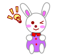 Maya White Rabbit sticker #11771909