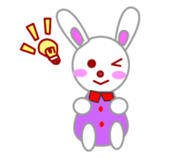 Maya White Rabbit sticker #11771909