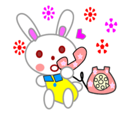Maya White Rabbit sticker #11771910