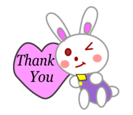 Maya White Rabbit sticker #11771911