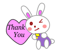 Maya White Rabbit sticker #11771911