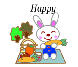 Maya White Rabbit sticker #11771913