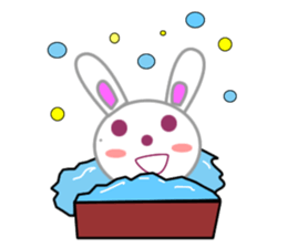 Maya White Rabbit sticker #11771914