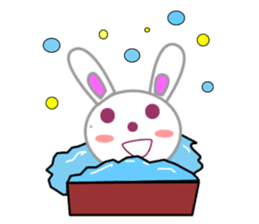 Maya White Rabbit sticker #11771914