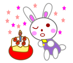 Maya White Rabbit sticker #11771917