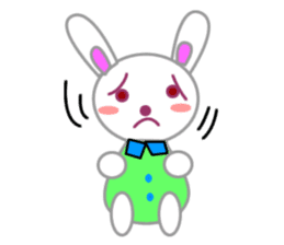 Maya White Rabbit sticker #11771924