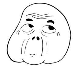 Uncle cute 2 sticker #11771957