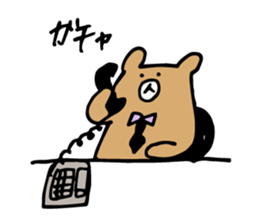 Worker Bear sticker #11772096