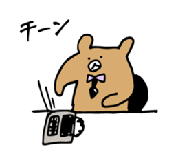 Worker Bear sticker #11772098