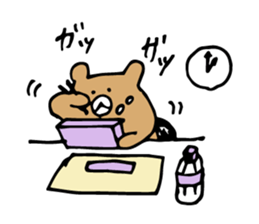 Worker Bear sticker #11772102