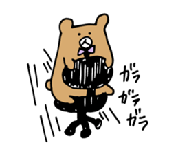 Worker Bear sticker #11772104