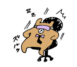 Worker Bear sticker #11772105